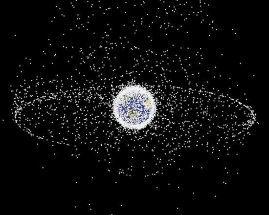 Low Earth orbit ~ 250-600 km