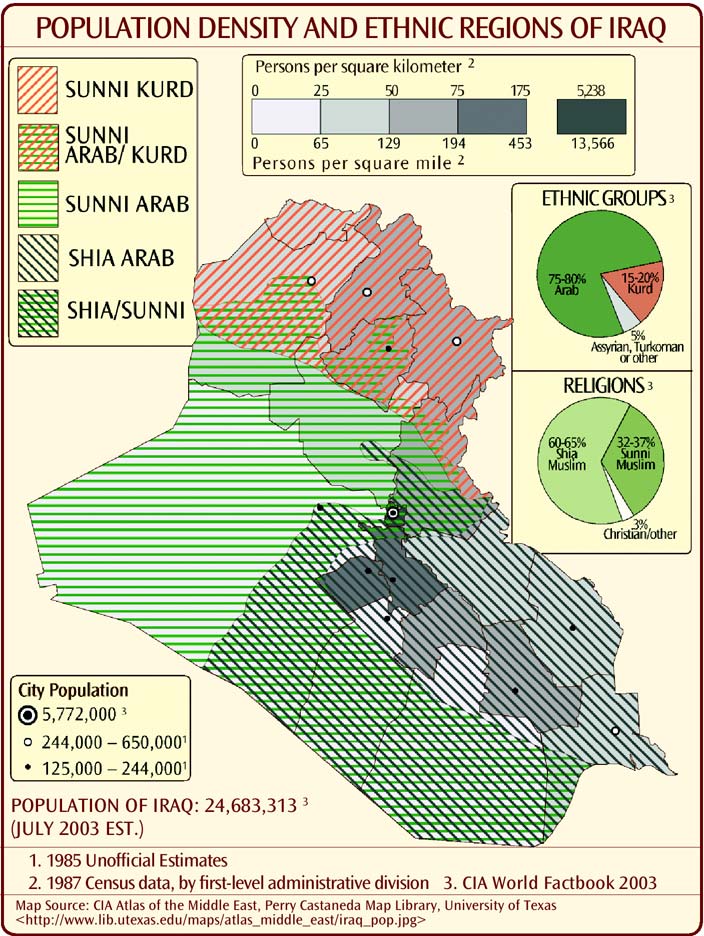 Map Of Iraq Provinces. Iraq - Provinces Maps