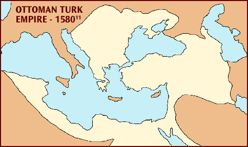 Ottoman Empire Map 1914