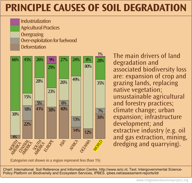 Principal Causes of Soil Degradation Principal Causes of Soil Degradation