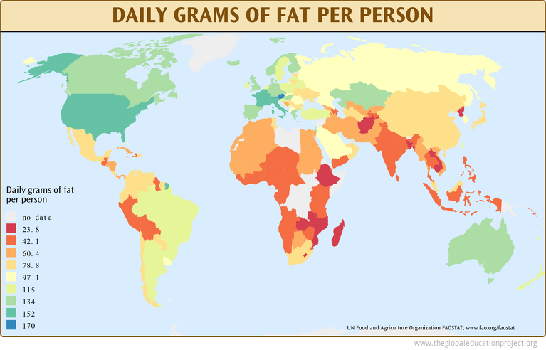 Daily Grams of Fat Daily Grams of Fat