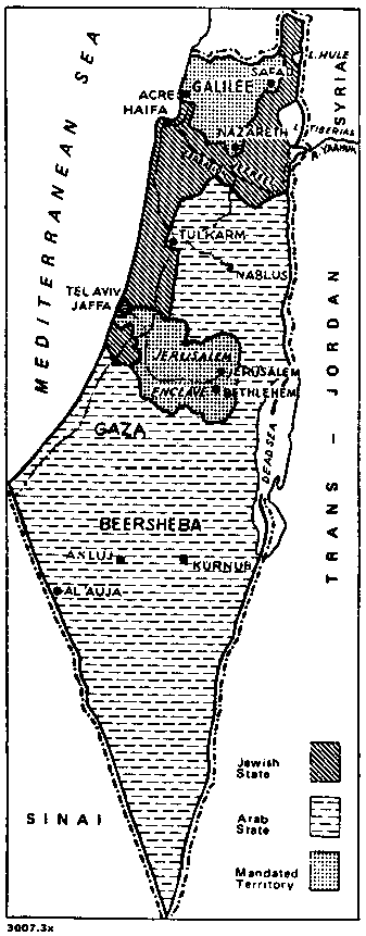 Palestine Partition Plan B, 1938